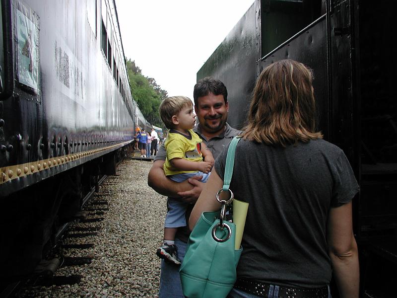 P4180143.JPG - Todd, Jacod and Dawn has her back to the camera.