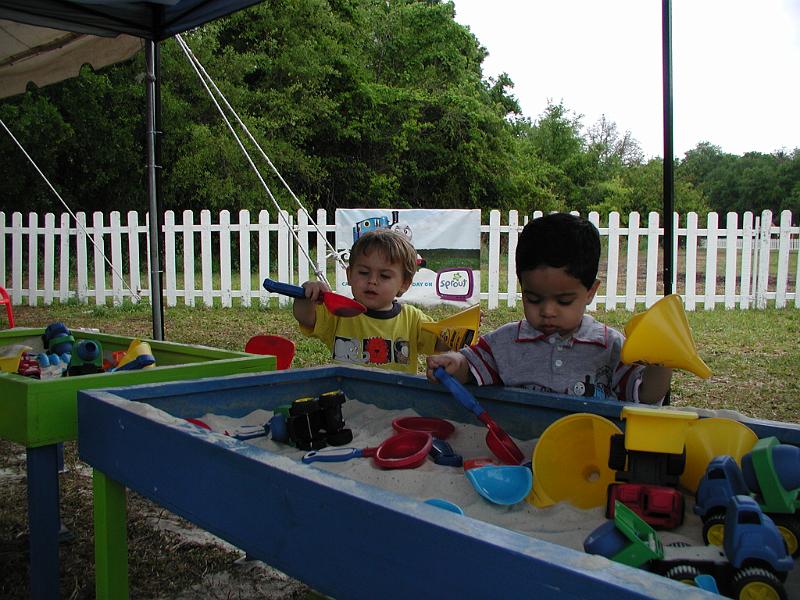 P4180145.JPG - Jacob examining the shovel
