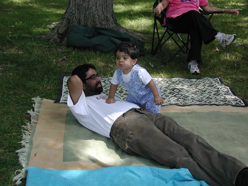 P7050050.JPG - Rohan getting a chest up.