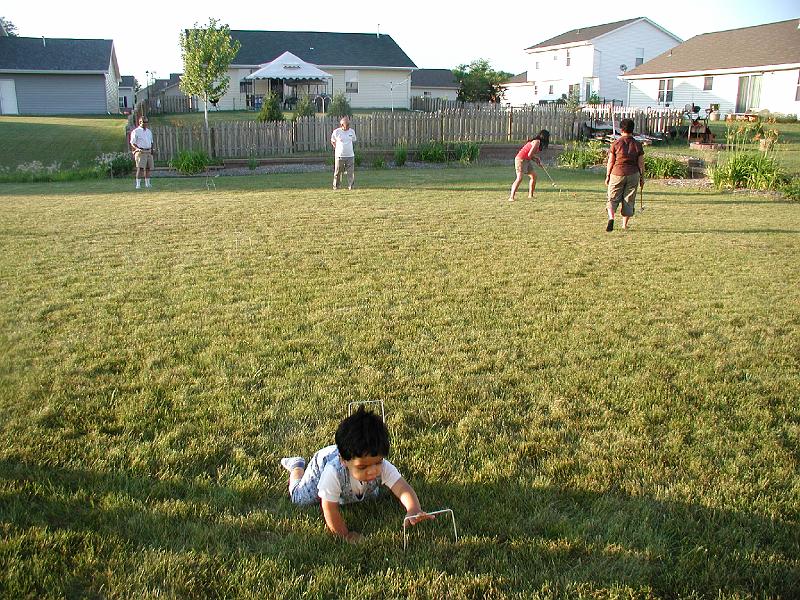 P7050059.JPG - Rohan trying to rig the game