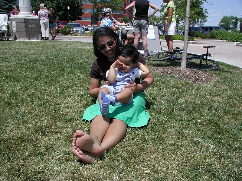 P7090093.JPG - All dried up and back with his aunt