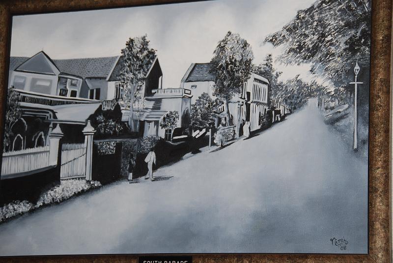 DSC_0129.JPG - Impression of South Parade a few years ago. This was hanging on the wall where the party was held.