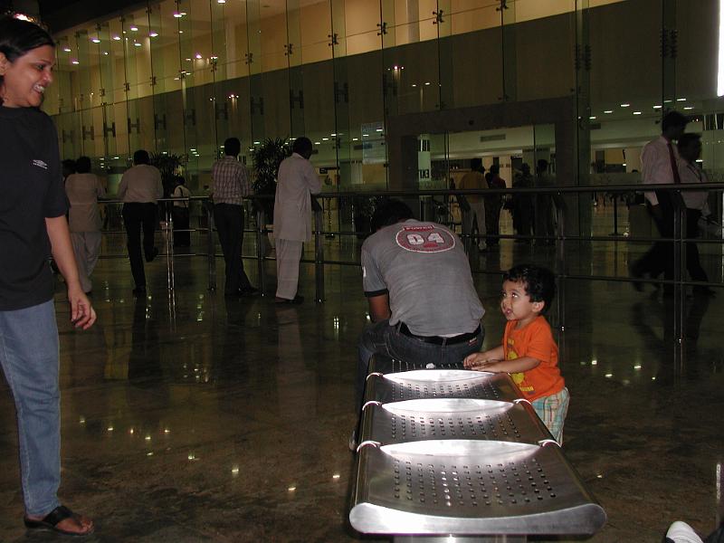 P9290035.JPG - Next destination was Delhi. With Seema at a mall