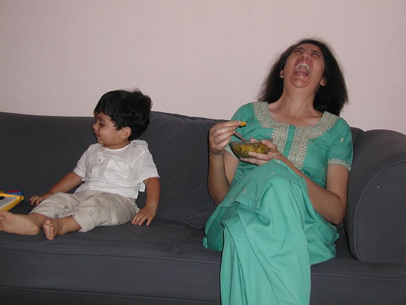 PA040084.JPG - Thats Radhika striking a pose