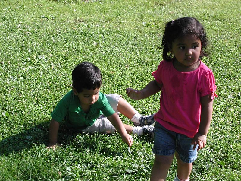 P7070065.JPG - Playing in the grass