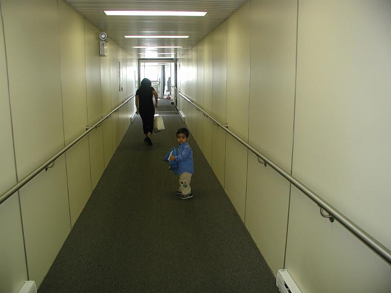 P7080072.JPG - On the air bridge to the plane