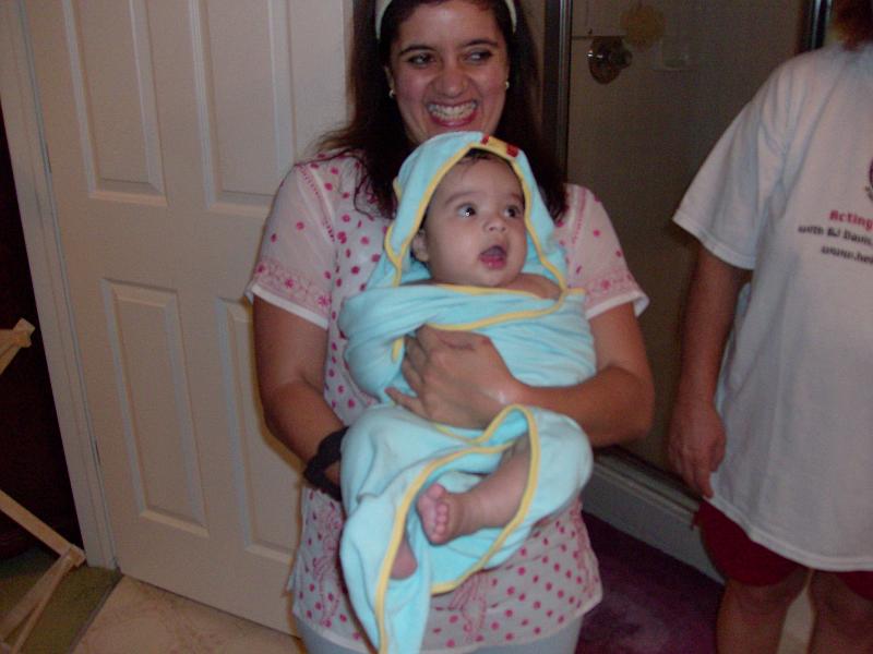 HPIM0982.JPG - All wrapped up after the bath