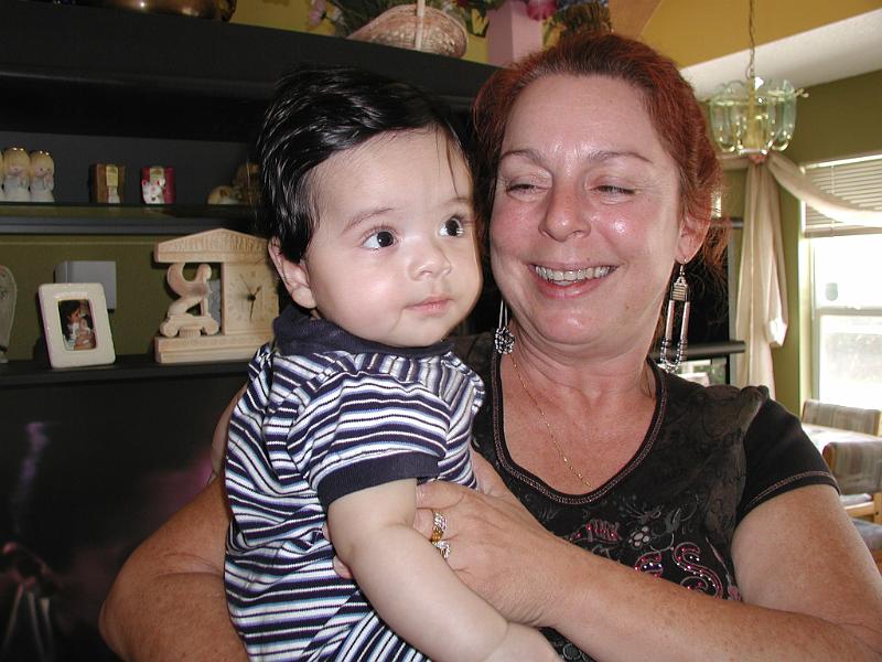 PA150021.JPG - Happy with Sophia. Unlike Fotis she did not tell him "Go to the mattresses"