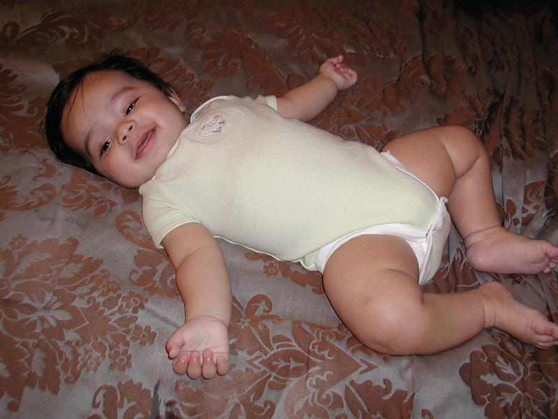 PA220053.JPG - Some body has to flip him from his tummy to his back