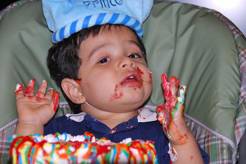 DSC_0816.JPG - Look at me I have war paint - just like the indians