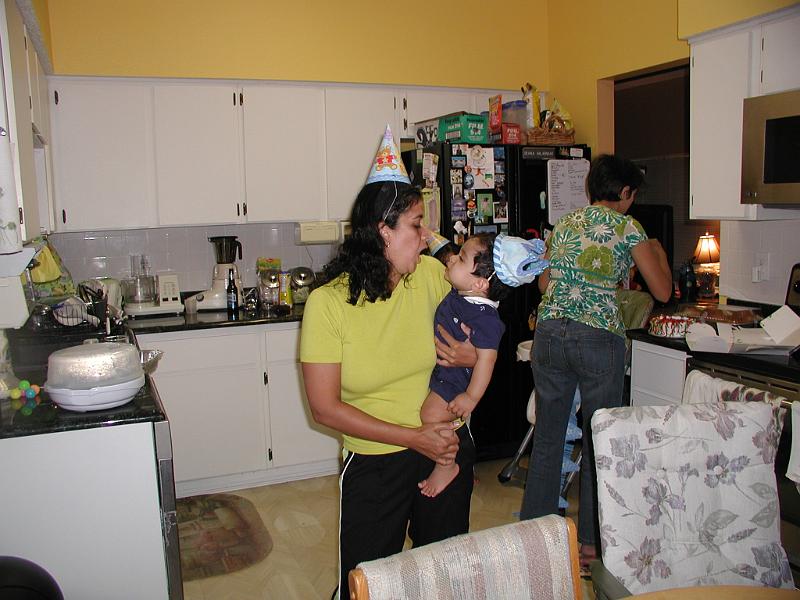 P5250016.JPG - After the party - Rohan is all cleaned up