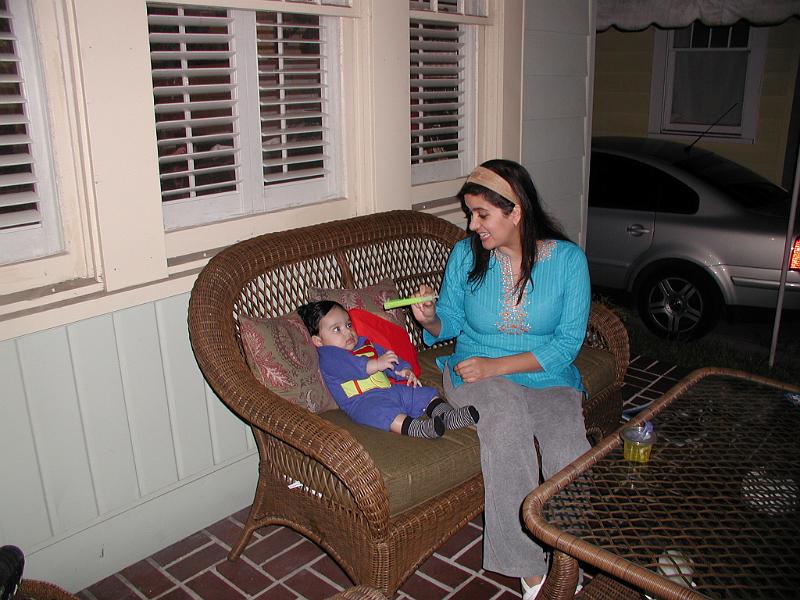 PA310014.JPG - SuperMan is apprehensive of the green kryptonite that will rob him of all his powers.