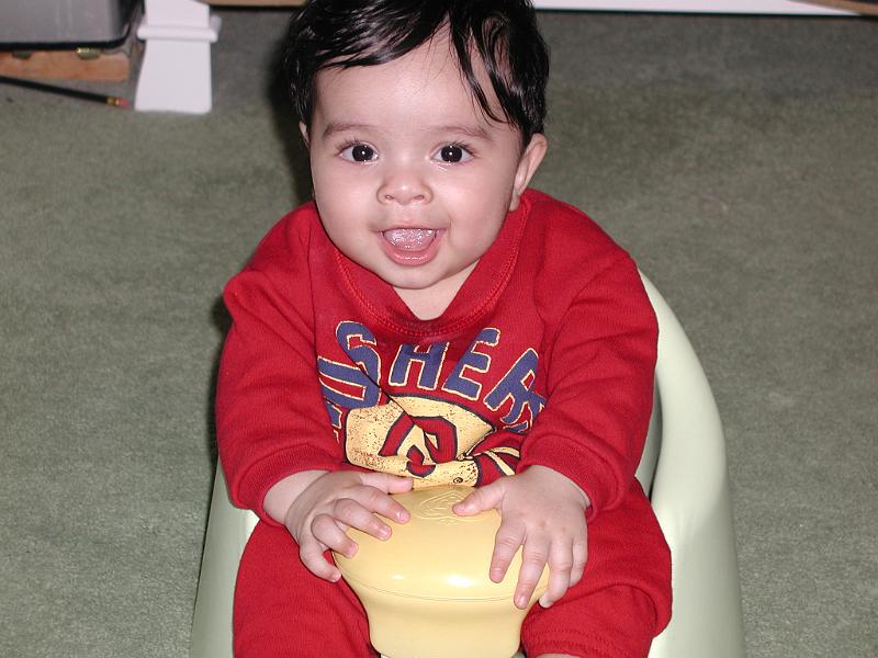 PB100041.JPG - Waiting for dinner