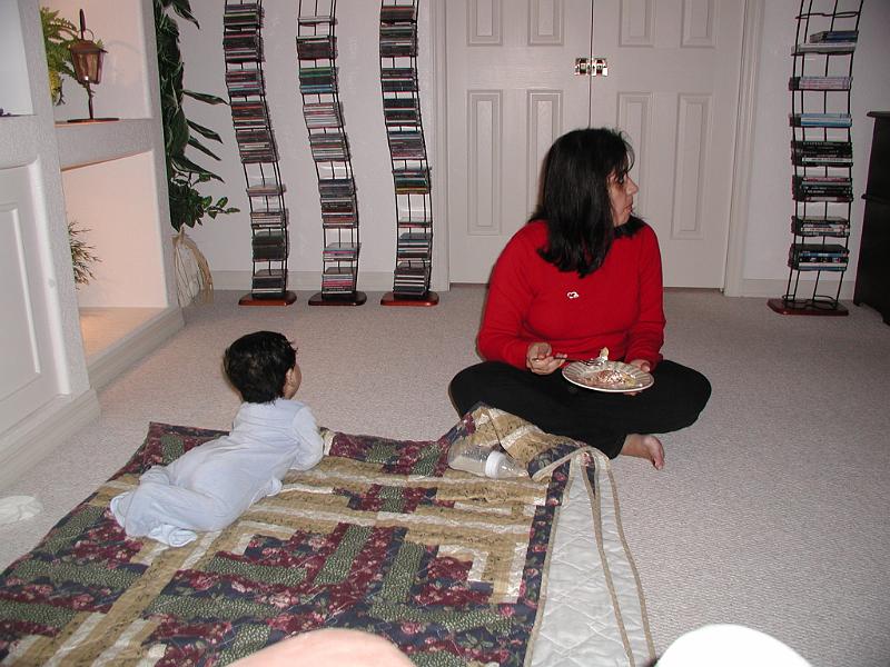 PB270078.JPG - Now Devika is eating