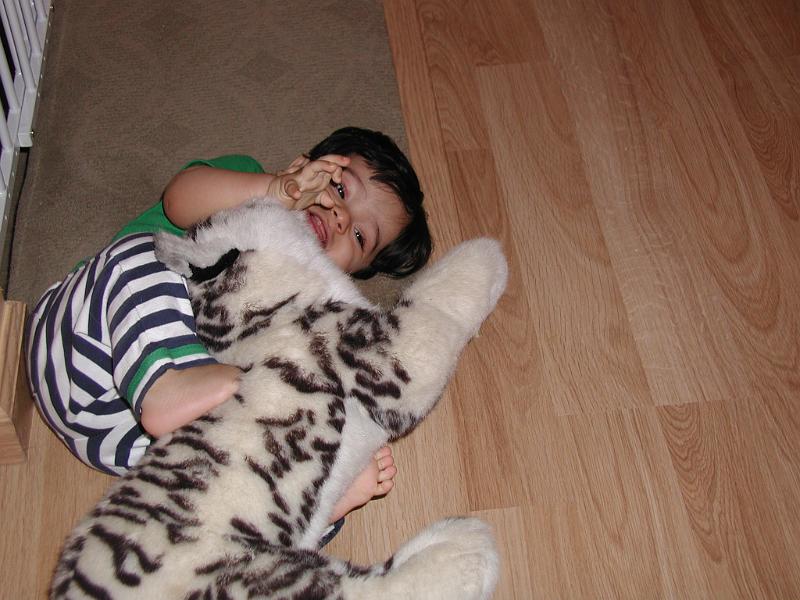 P2220068.JPG - Roughhousing with the toy